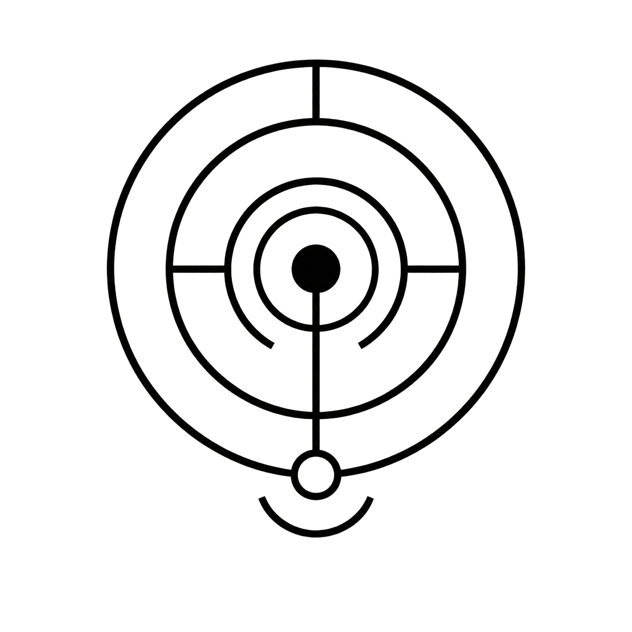 La llave logotipo